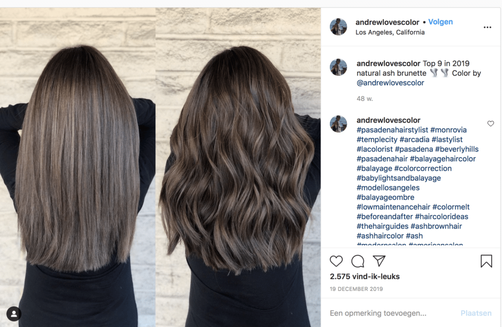 De haarkleurtrends voor winter 2020-2021 - Hairdressers Beauty